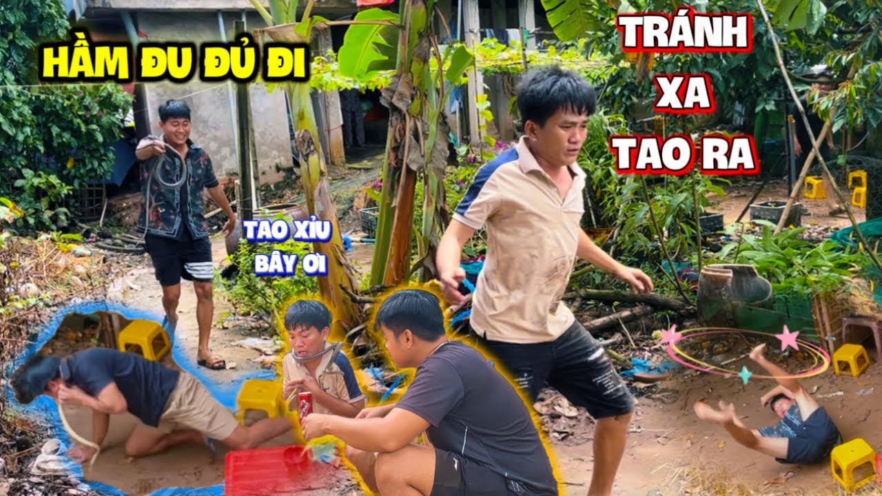 Tư nhọn bài kế khiến cả team bỏ chạy tán loạn chỉ vì nhìn thấy cảnh tượng này | HoàiPhong TV