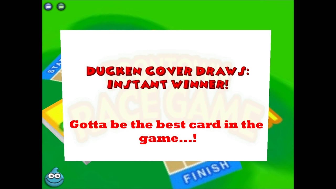 Toontown Online - Winning the Race Game