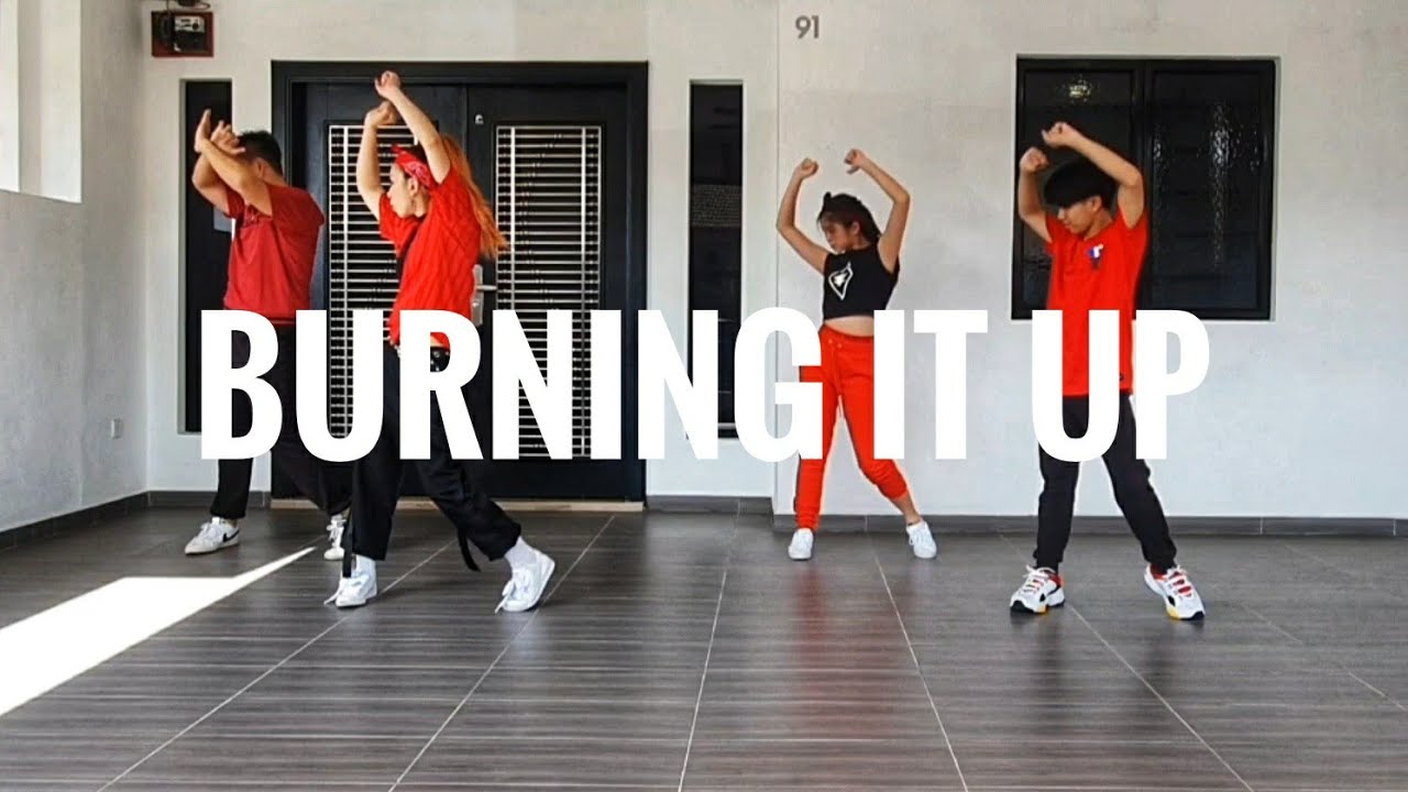 Burning It Up Line Dance Demo