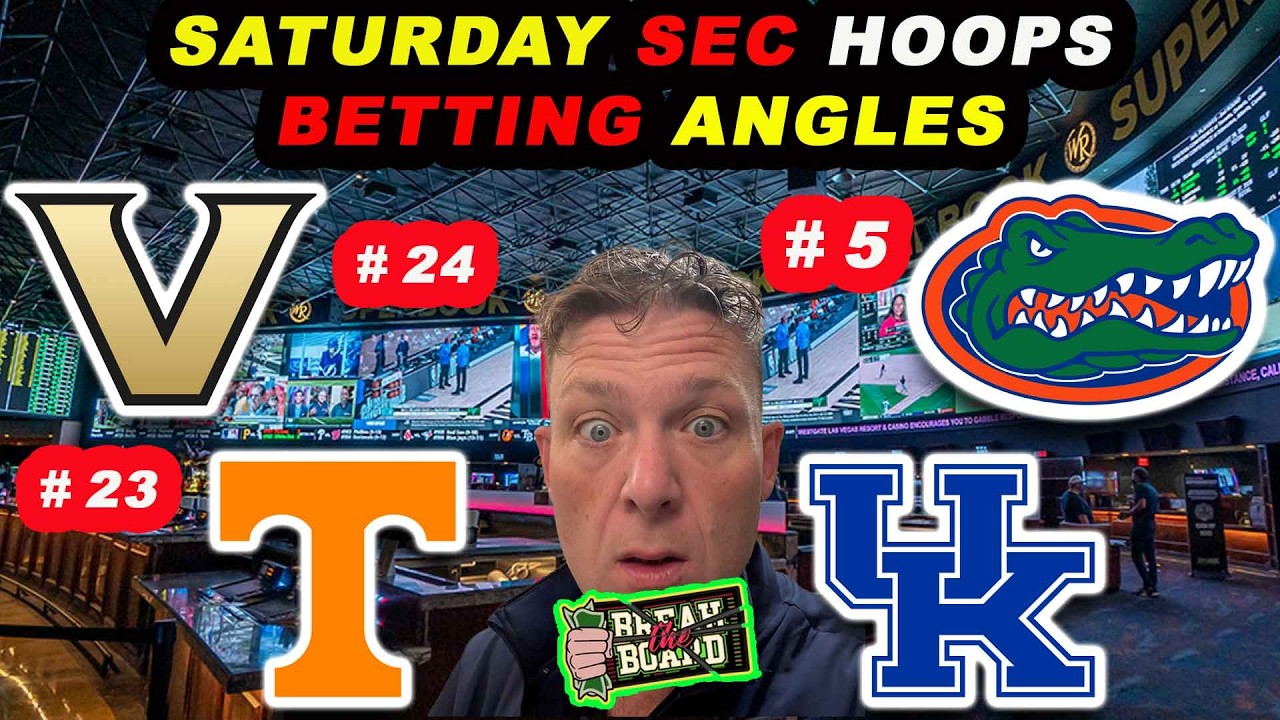 SEC Hoops Saturday Betting Angles