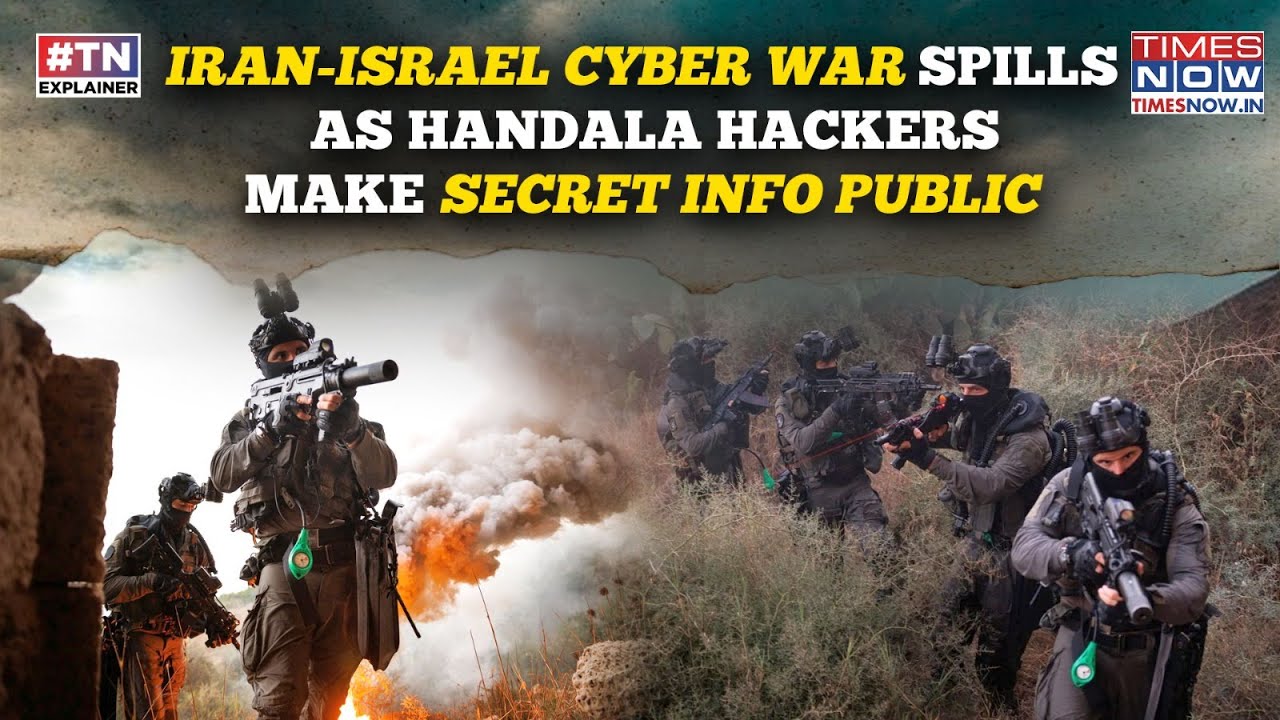 Israel, Iran Cyberwar Out In Open As Handala Hackers Spill Secrets| War-Time Pics, Info Made Public