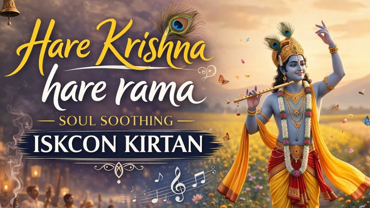 Best of ISKCON kirtan | Hare Krishna hare Rama | Soul soothing l lofi | krishna bhajan 2026