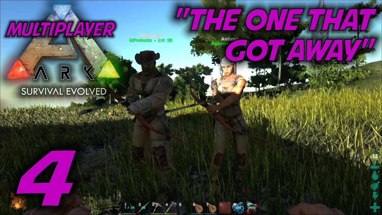 ARK: Survival Evolved Husband & Wife Gameplay / Let's Play (S-2) -Ep. 4- 