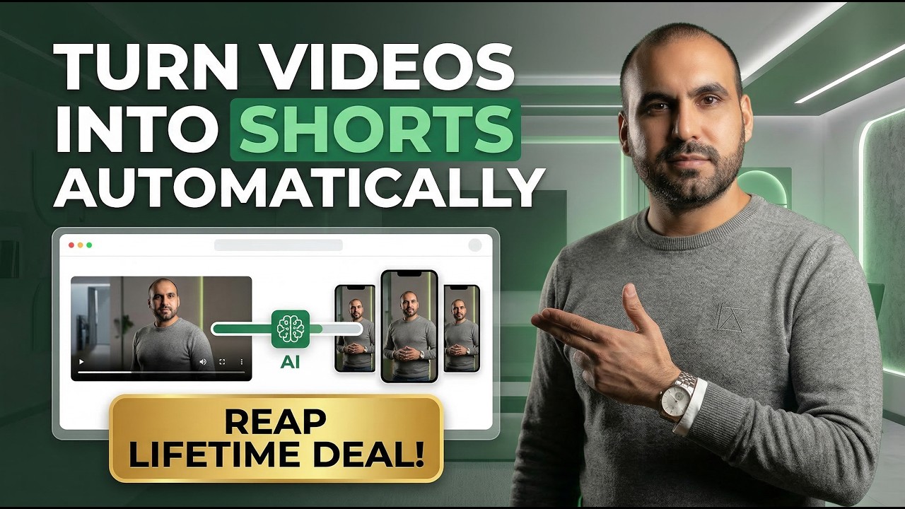 Turn Videos Into Shorts Automatically! Reap lifetime deal