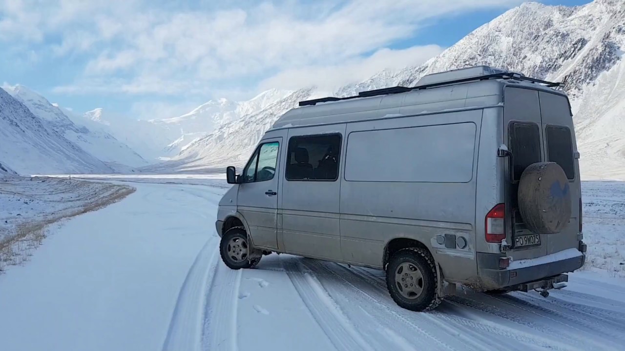 M41 Pamir Highway w/ Sprinter 4x4 #vanlife winter edition