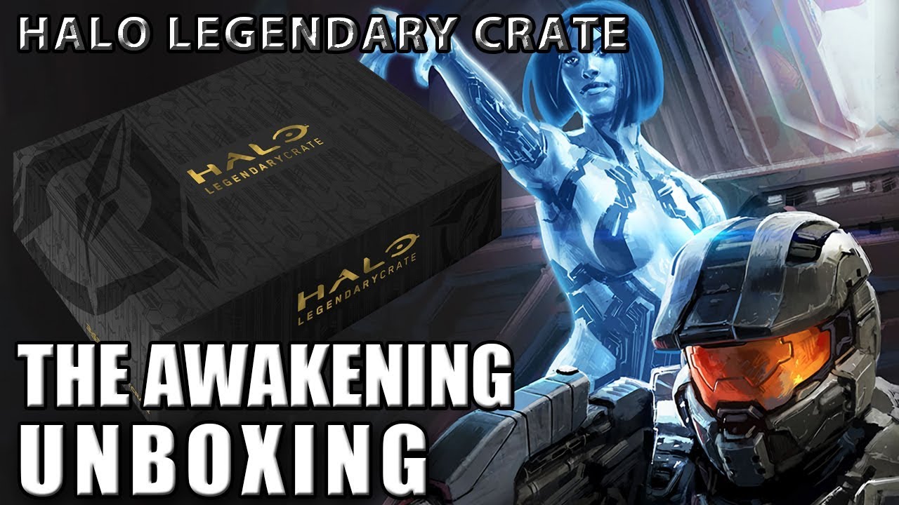 Unboxing - Halo Legendary Crate: The Awakening