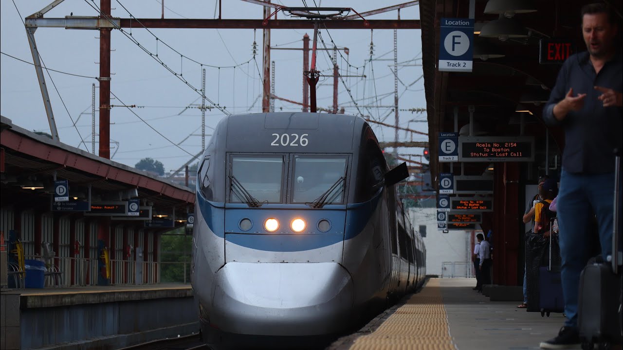 Amtrak & SEPTA Cloudy Morning Railfanning @ Wilmington, DE w/ Hornshows 8/7/23