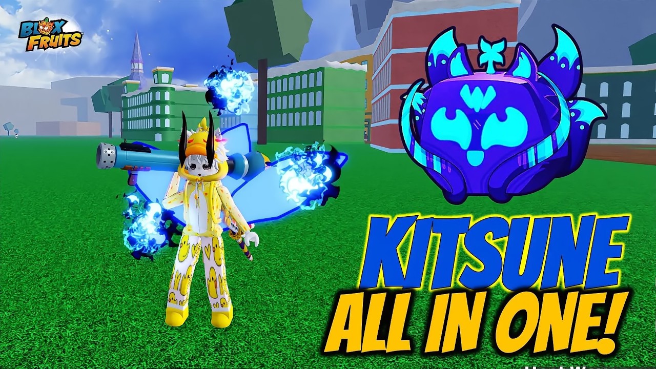 Kitsune - All the strongest combos in Blox Fruits