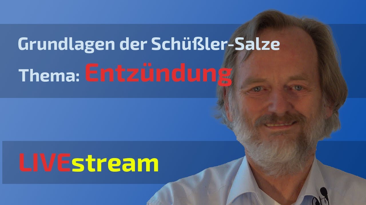Grundlagen der Schüßler-Salze | Thema: Entzündungen | Friedrich Depke