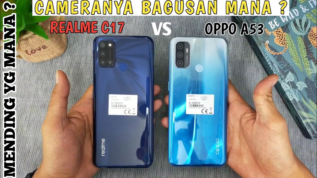 REALME C17 VS OPPO A53 SPEED TEST & CAMERA TEST