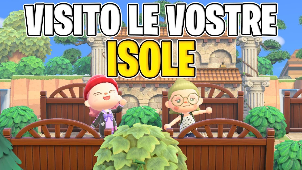 VISITO LE VOSTRE ISOLE su Animal Crossing New Horizons #fuffoday