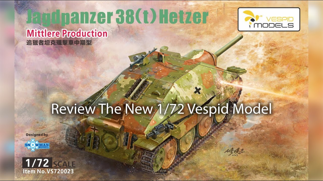 Preview: Jagdpanzer 38t Hetzer Mittlere Production from Vespid Models