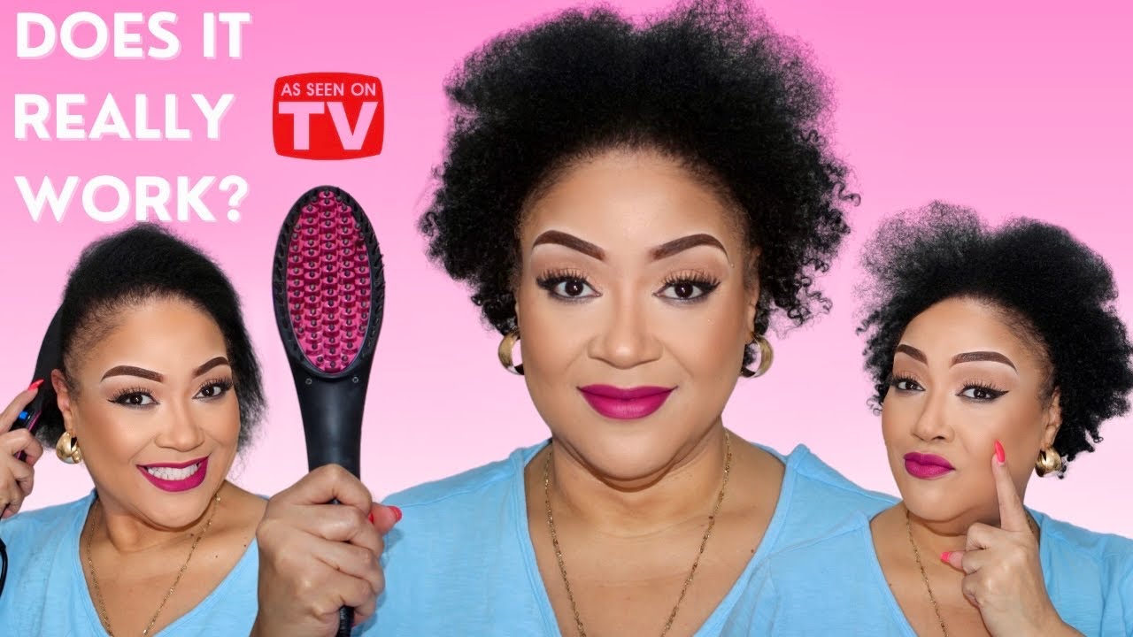 Thin Hair Test: Simply Straightening Brush Review