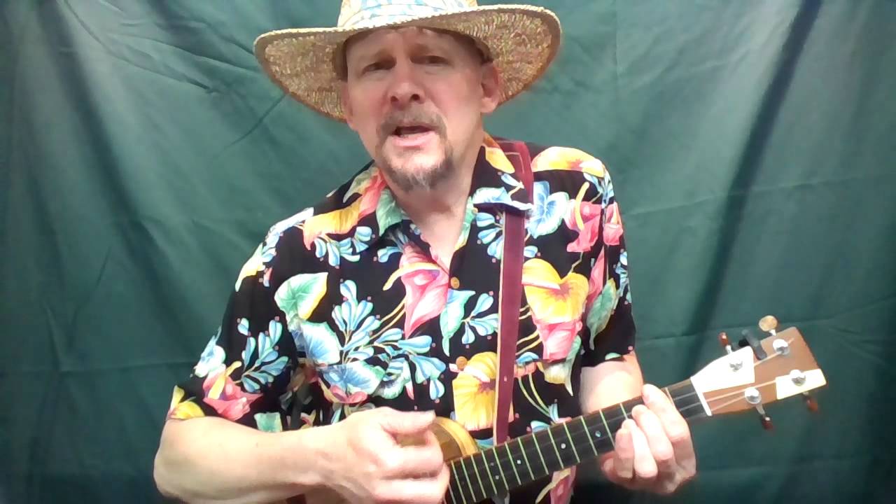 My Little  Grass Shack In Kealakekua, Hawai'i (ukulele tutorial by MUJ)