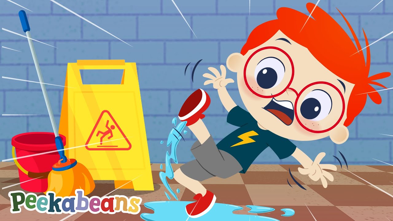 Safety Song 🤚🏻🤚🏻🤚🏻 | Kids Danger & Safety Song @PeekabeansKidsSongs