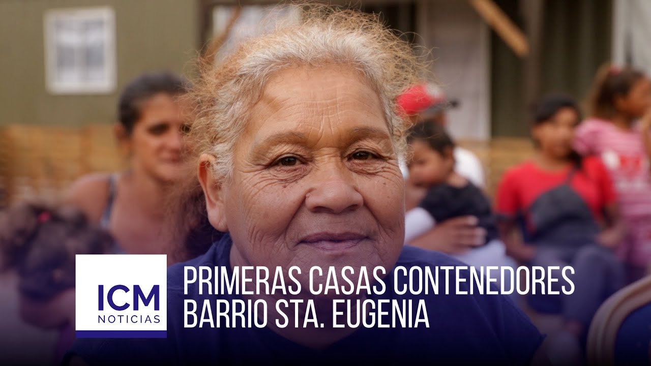 ICM Noticias - Inauguración de casas en Barrio Santa Eugenia