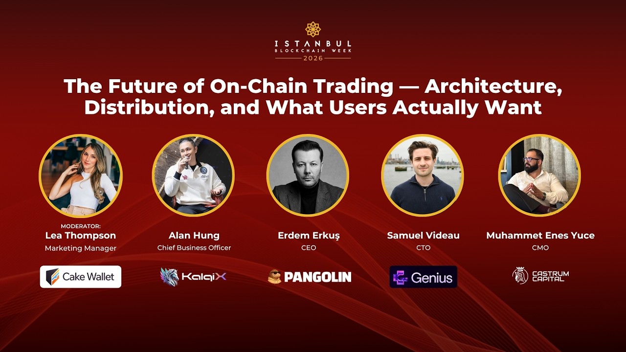 The Future of On-Chain Trading: Architecture, Distribution, and What Users Actually Want | IBW 2026