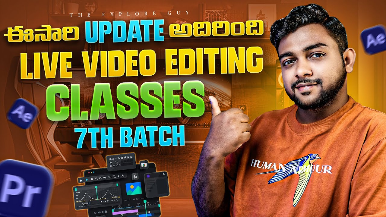 Unlock Your Creativity: Join Our 7th Batch Video Editing Course in Telugu!