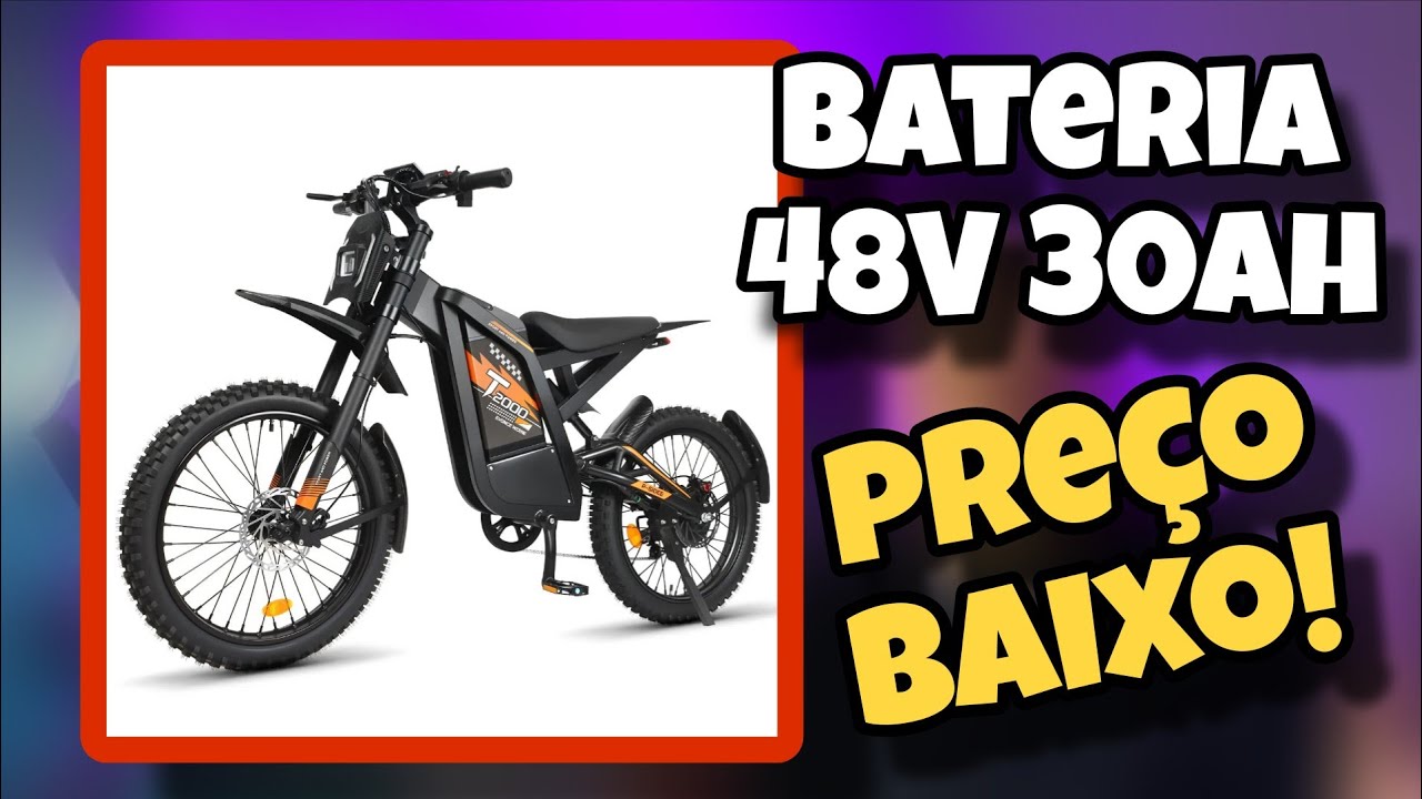 QUASE 200KM COM UMA CARGA, BIKE COM 2 MOTORES, MID-DRIVE DIFERENCIADA E +