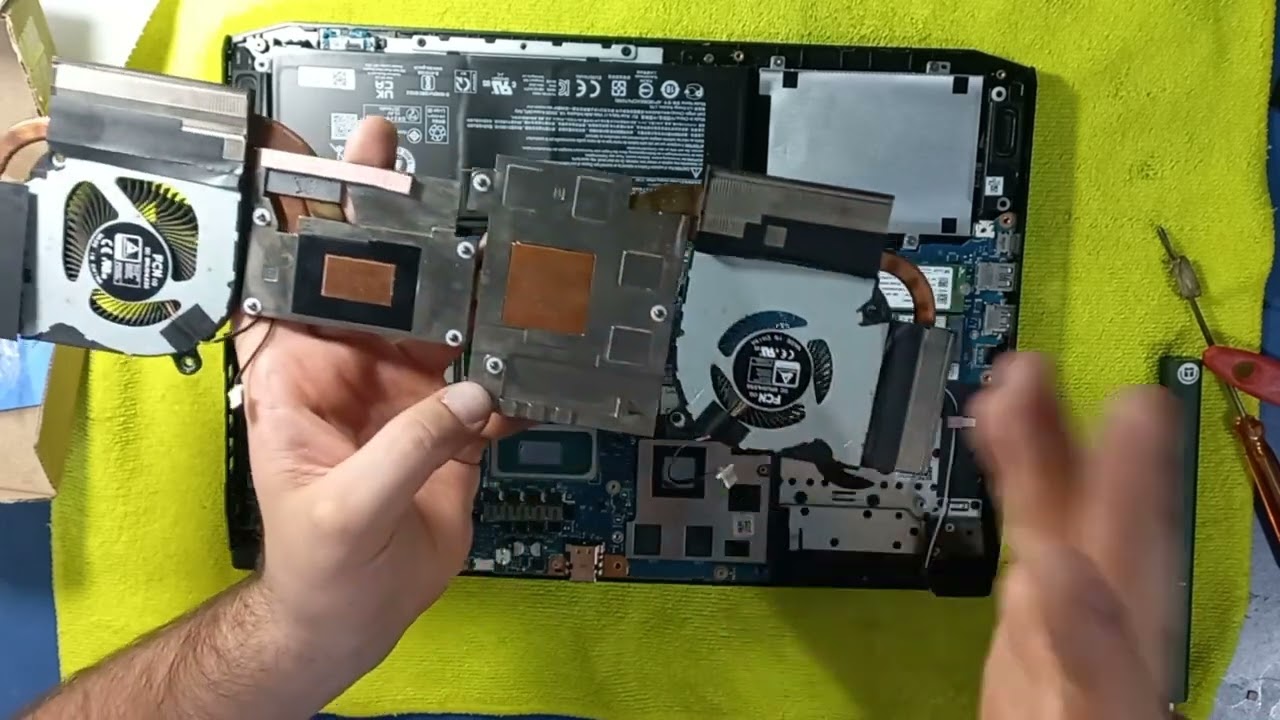 Desmontagem e Limpeza Acer Nitro 5 An515 57