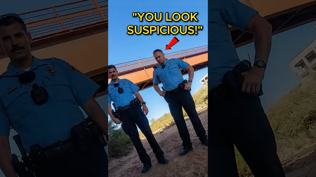 Cops Harass Man for Eating Ice Cream!