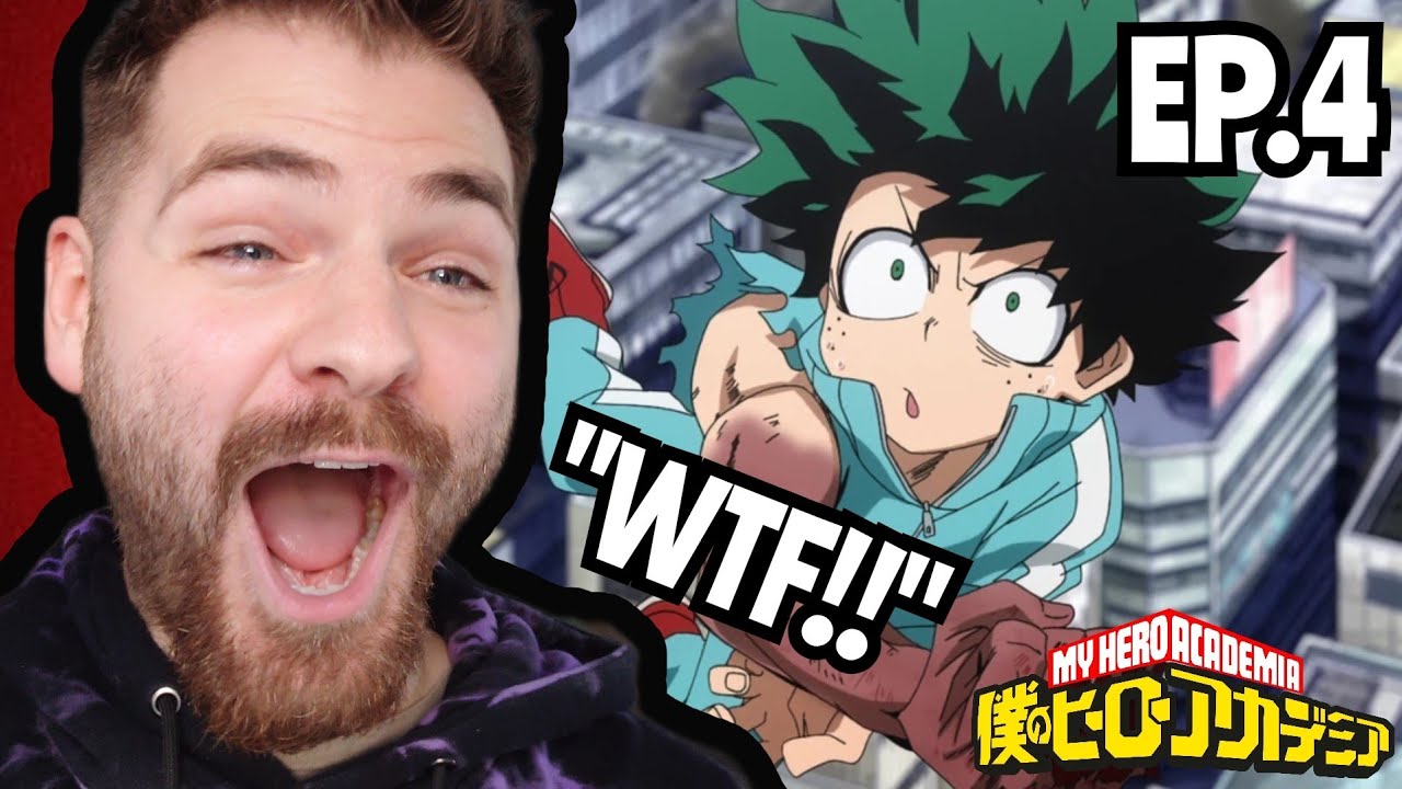 DEKU F***ING DID IT!!!!! | MY HERO ACADEMIA - EPISODE 4 | FIRST TIME REACTION