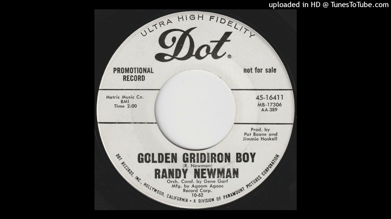 Randy Newman - Golden Gridiron Boy