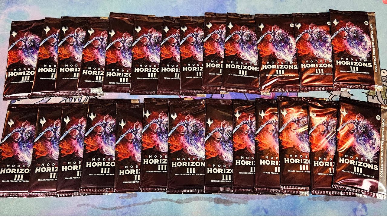 A Whole Bunch of Modern Horizons 3 Collector Sample Packs!