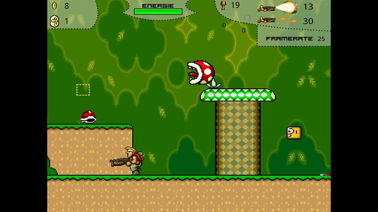 Metal Slug Mario World Full Gameplay + no death - Longplay [013]