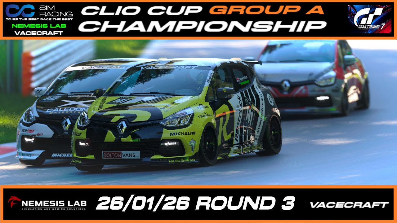 CCSR - GT7 CLIO CUP GROUP A ROUND 3