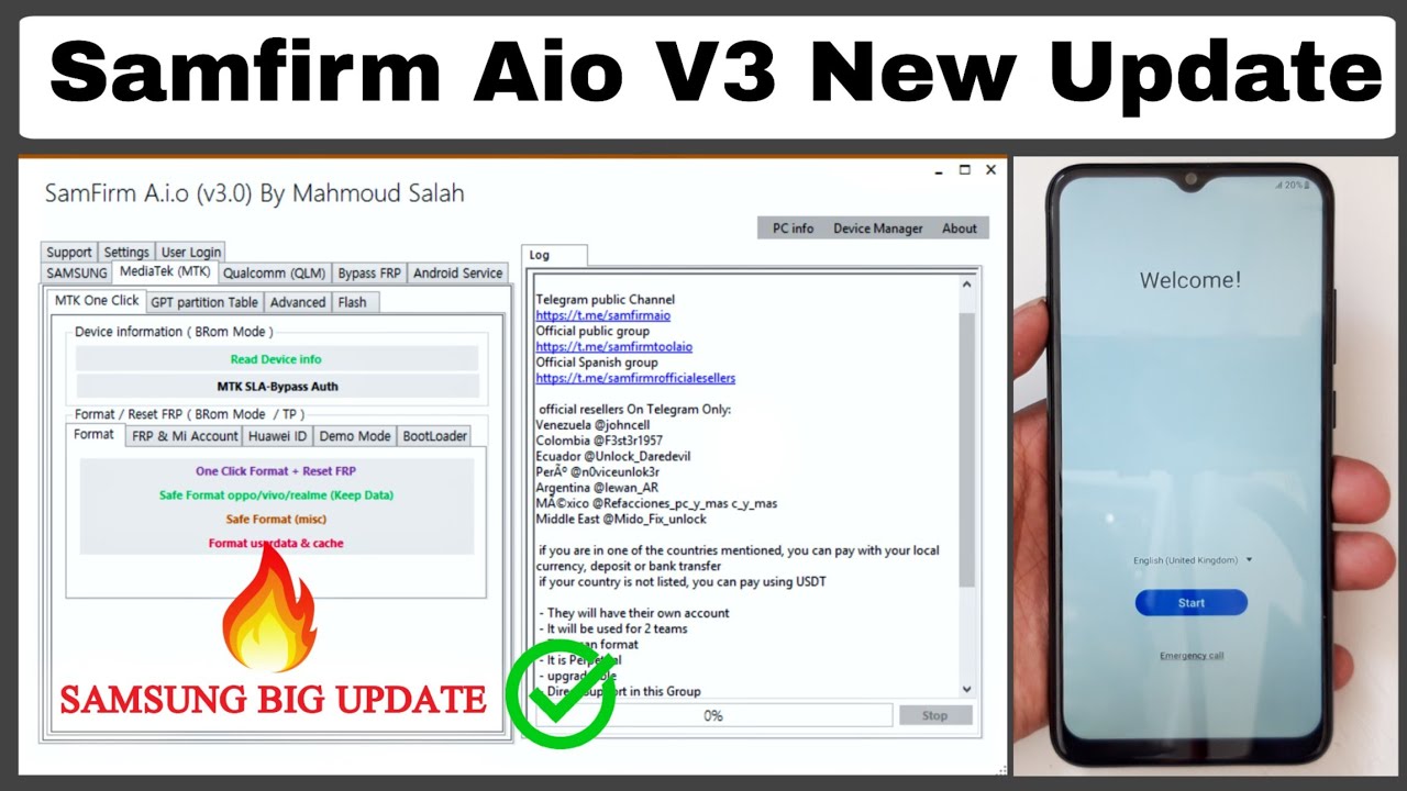 How To Install Samfirm Aio V3 Installer ? How To Full Setup & Use Samfirm Aio V3 Tool / How To Activ