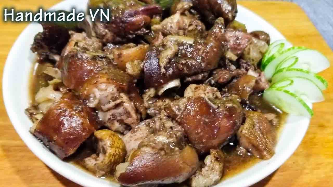 Bí mật nấu GIẢ CẦY HEO cực ngon ăn hoài không ngán