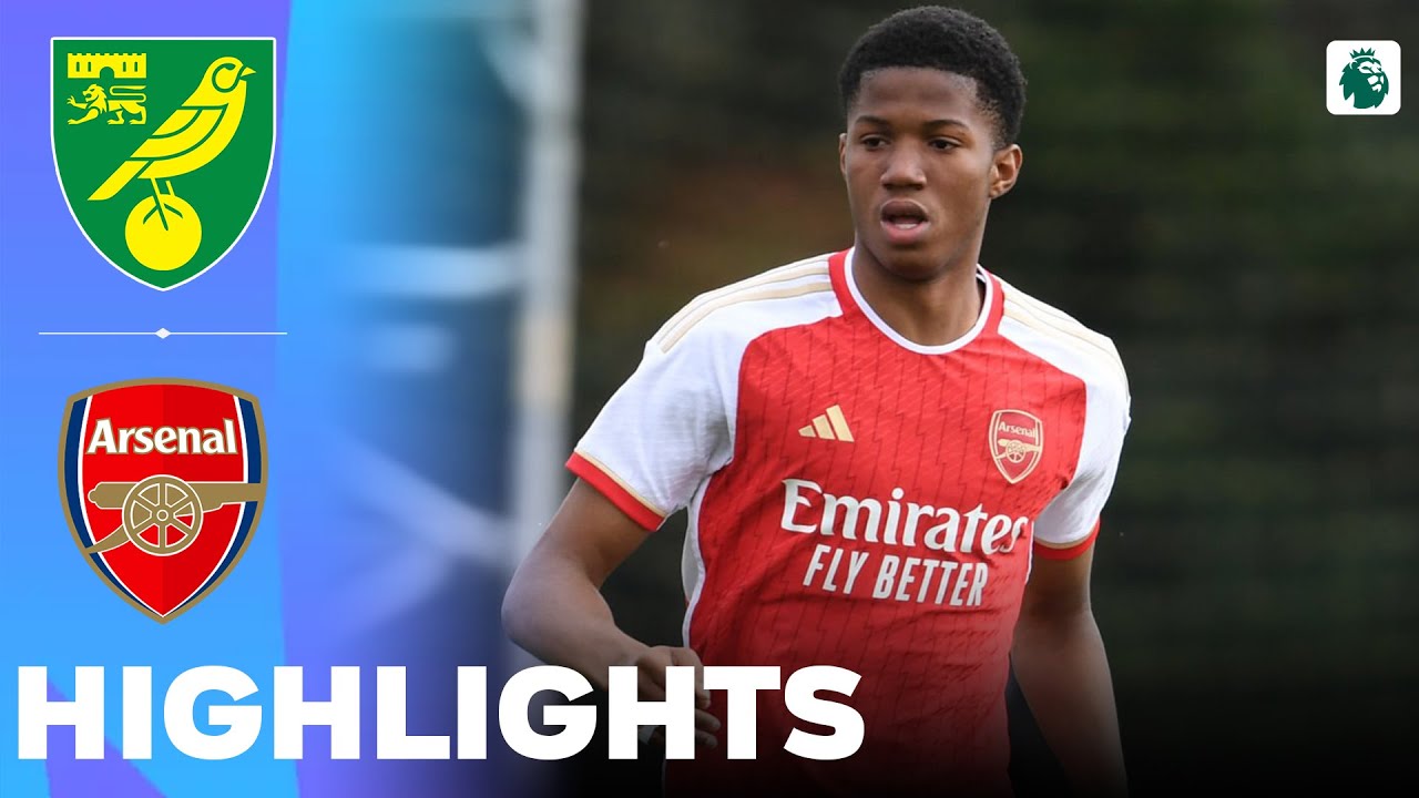 Arsenal vs Norwich City | 7 Goals From Martin Obi | Highlights | U18 Premier League 27-04-2024