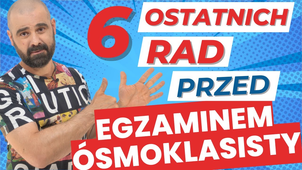 6 ostatnich rad przed Egzaminem Ósmoklasisty | ROCK YOUR ENGLISH EGZ8 2024