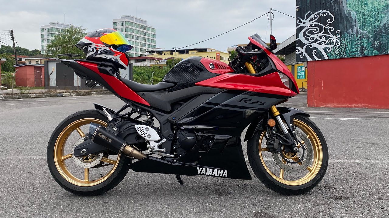 Review Yamaha R25 v2 | Simple & Clean Modified | 1080 60fps | HD Quality |