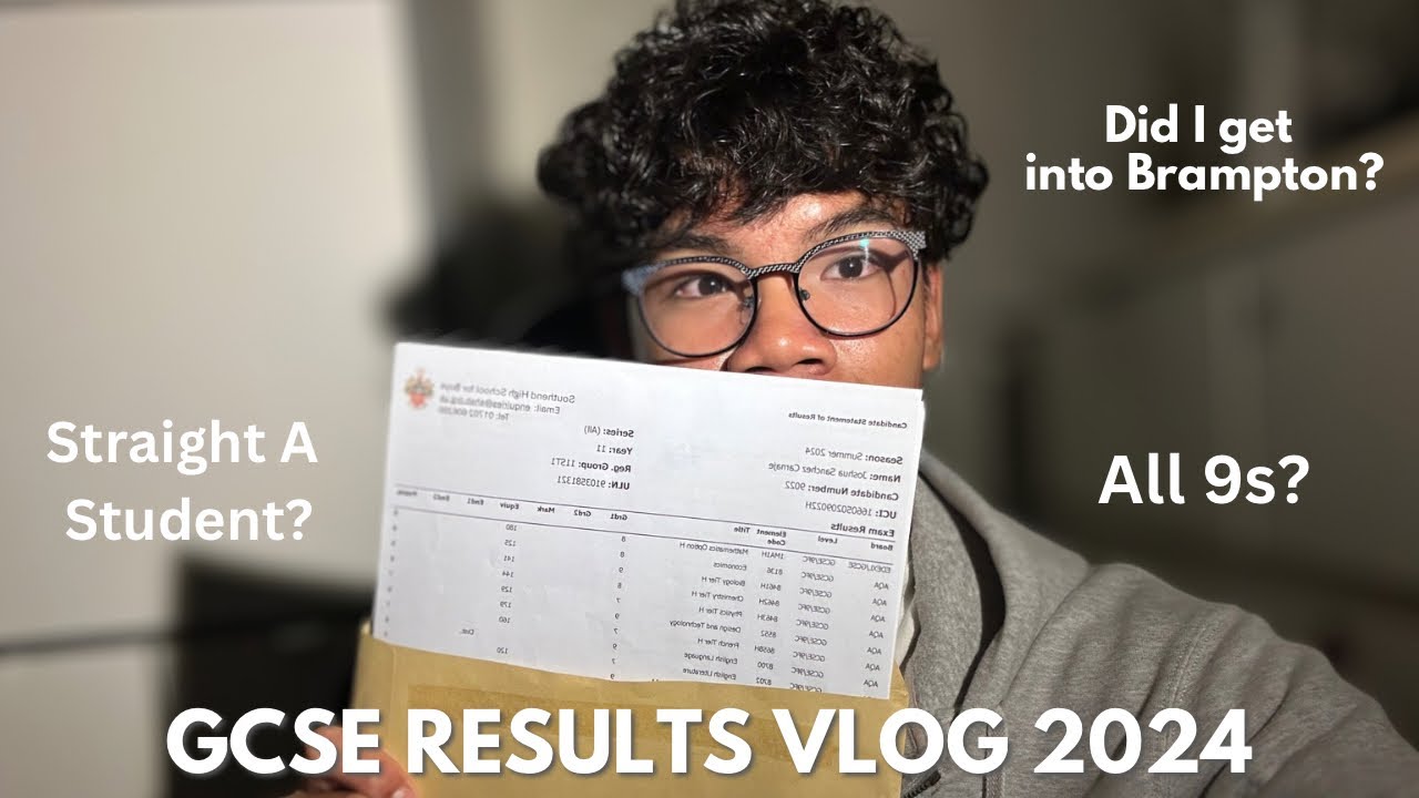 GCSE RESULTS DAY VLOG 2024