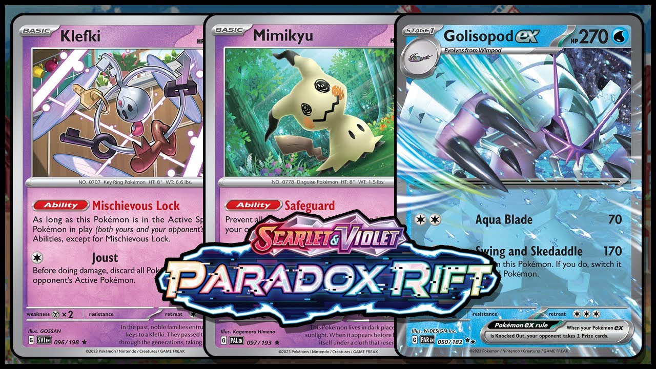 🕺 Swing and Skedaddle 🕺 Golisopod ex Deck Profile | Pokemon TCG Live
