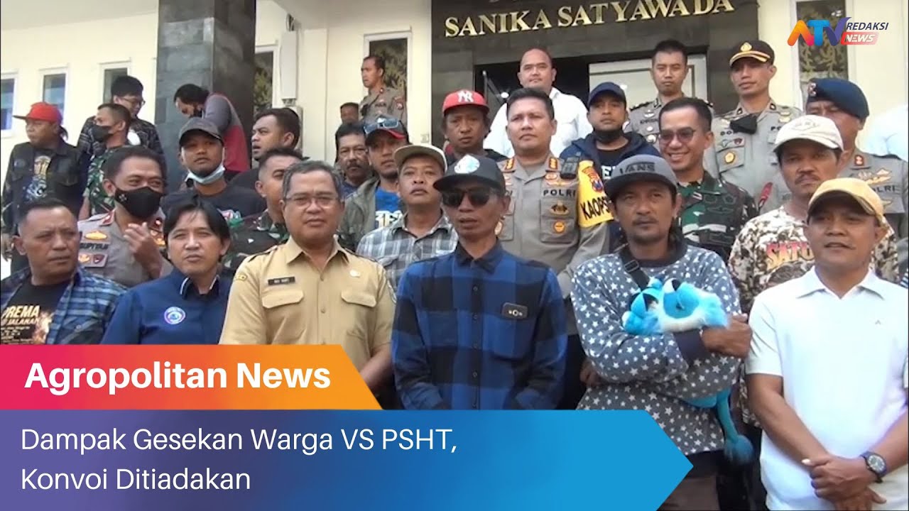 DAMPAK GESEKAN WARGA VS PSHT, KONVOI DITIADAKAN | ATV MALANG RAYA