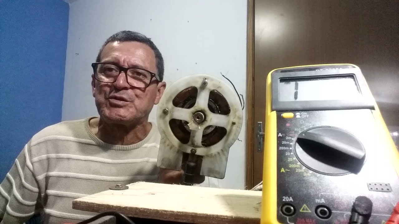 Como identificar os Fios de Ligação do motor com 4 Fios  e montagem completa