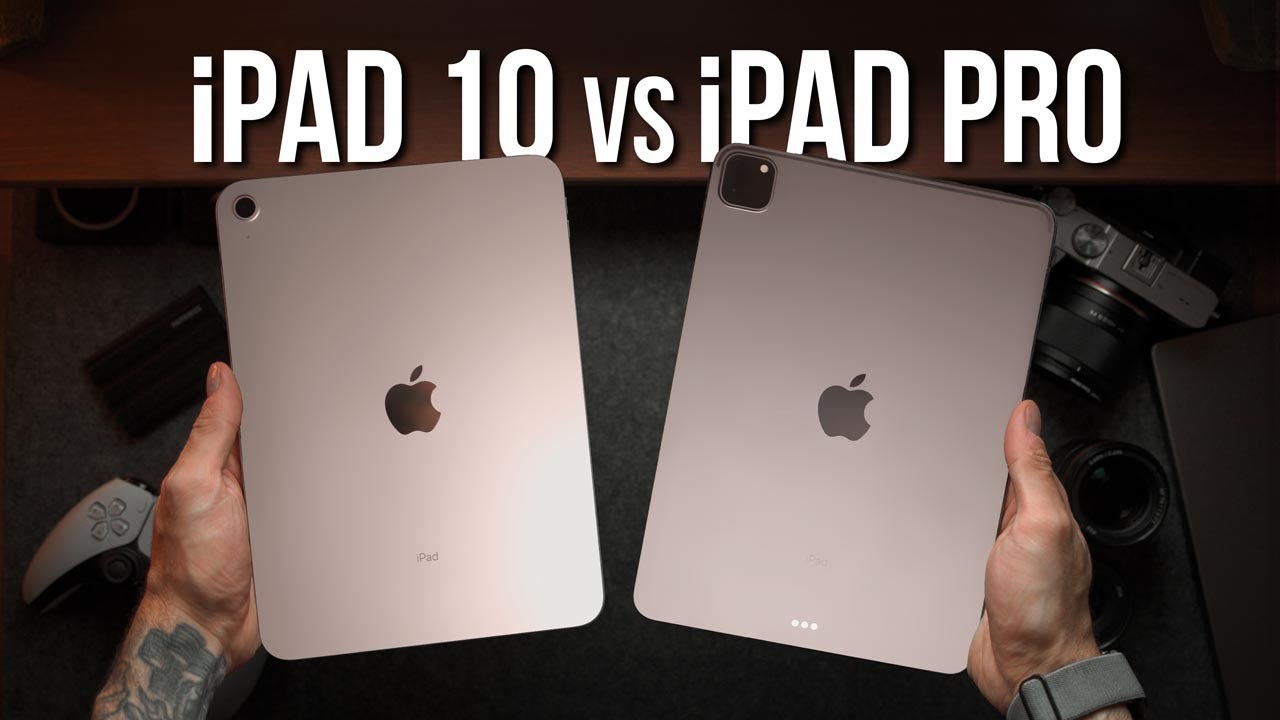 O iPad mais barato da Apple vale a pena? iPad 10 vs iPad Pro M1!