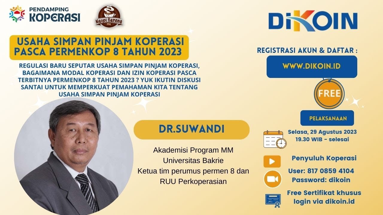 Usaha Simpan Pinjam Koperasi Pasca Permekop 8 Tahun 2023