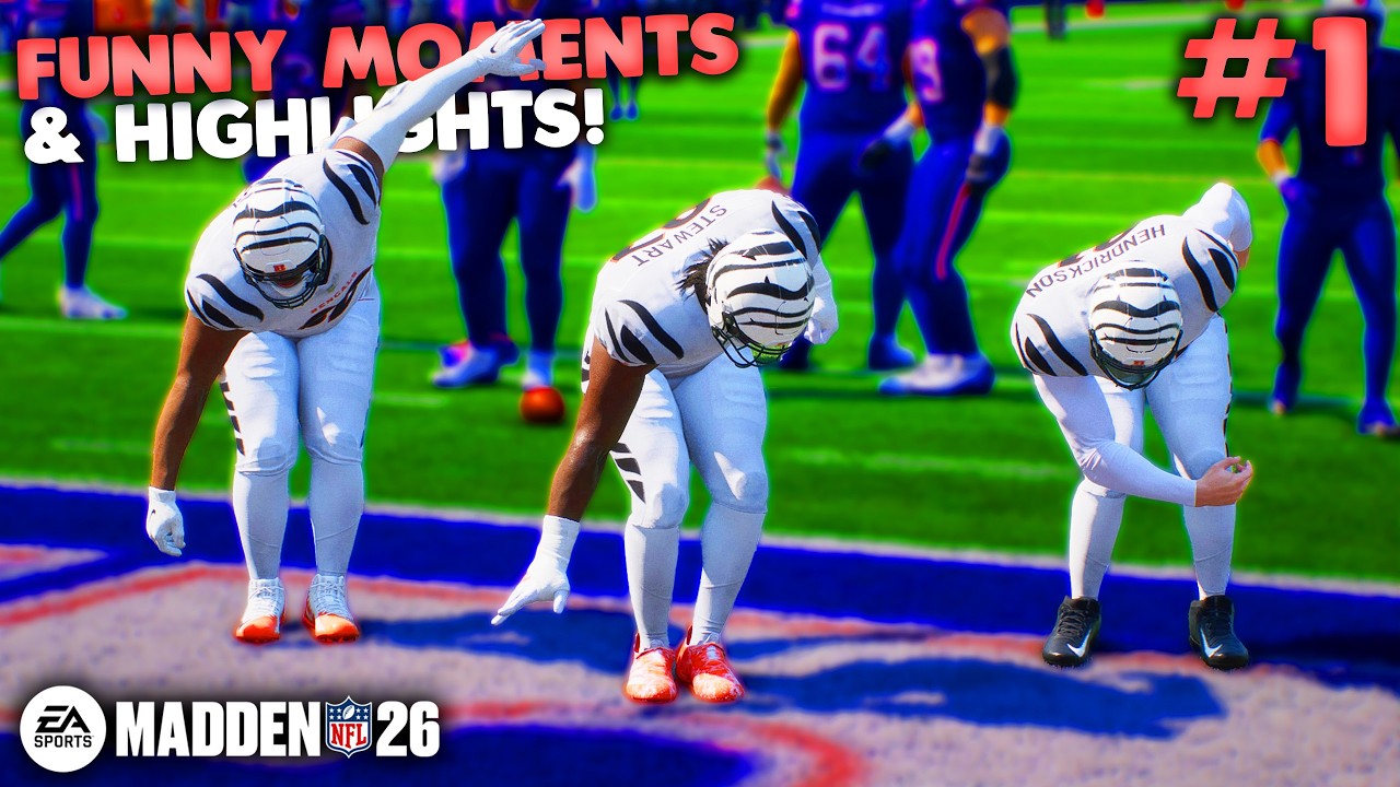 Madden 26: Смешные моменты и яркие моменты #1 &mdash; ТРИЛЛЕР В ДОПОЛНИТЕЛЬНОЕ ВРЕМЯ!