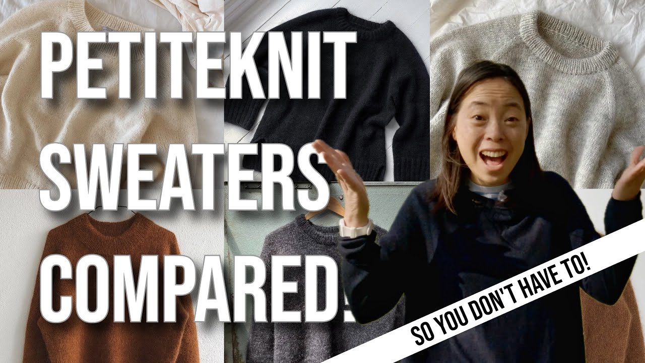 I Compared 7 PetiteKnit Sweaters So You Don’t Have To/Perfect Sweater pt. 1
