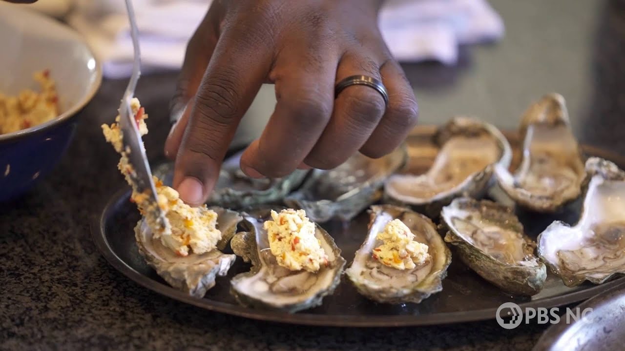 Roasted Oysters | Cook Along with Jamie Davis | The Key Ingredient | PBS North Carolina