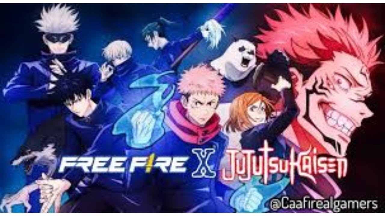 Jujutsu kaisen X Free Fire Collab is HERE 😎( ok I'm late 💀)