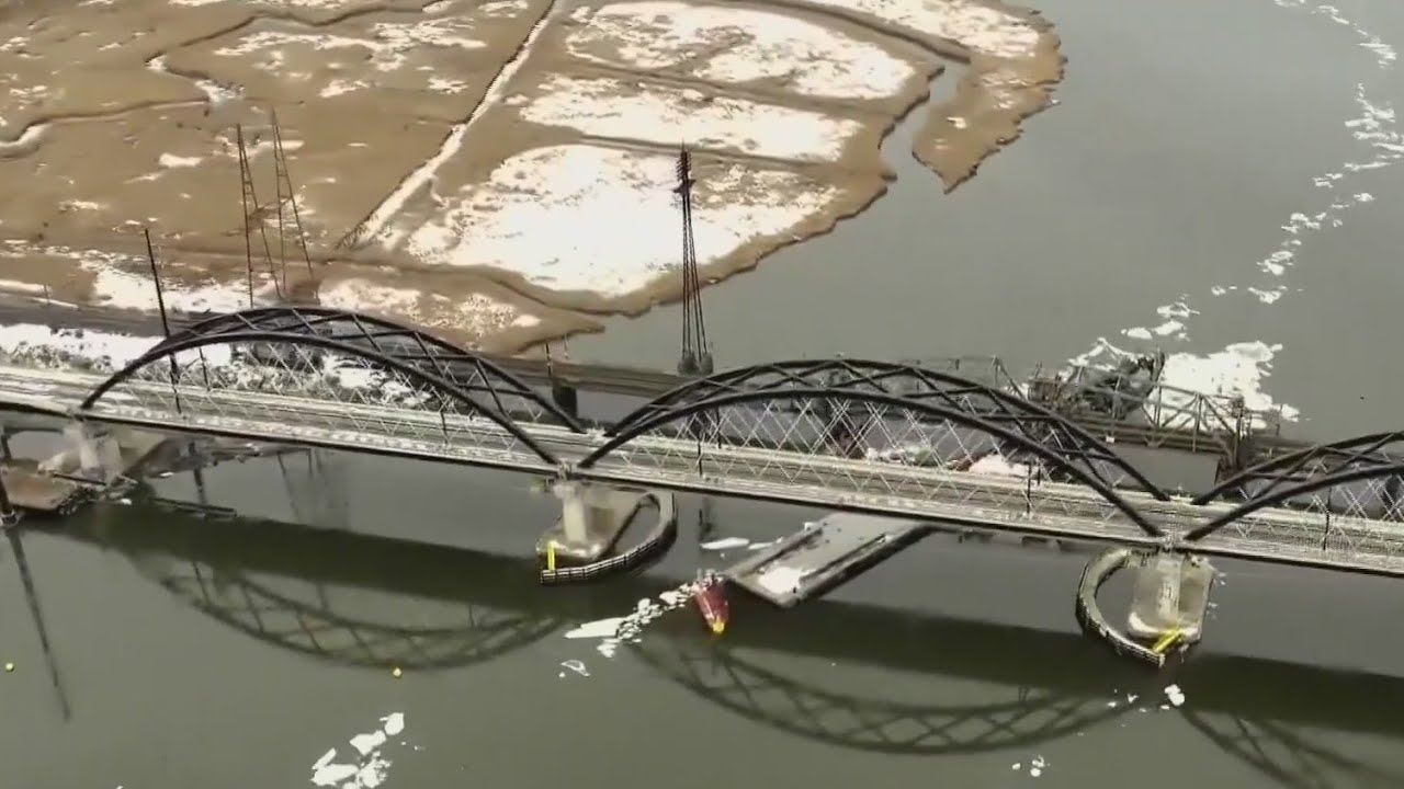 Officials show off the new Portal Bridge as completion nears
