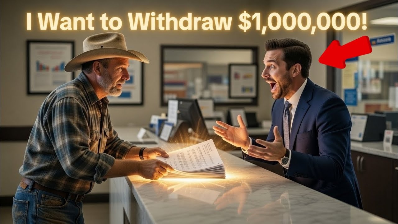 “I Want to Withdraw 1 Million,” Says the Farmer — The Businessman Laughs, But Is Deeply Moved Later
