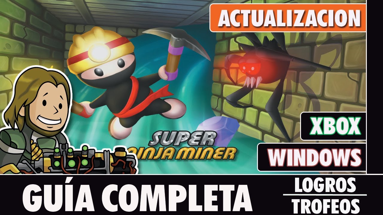 SUPER NINJA MINER - Actualizaciones #3 y #4 [LOGROS/TROFEOS]