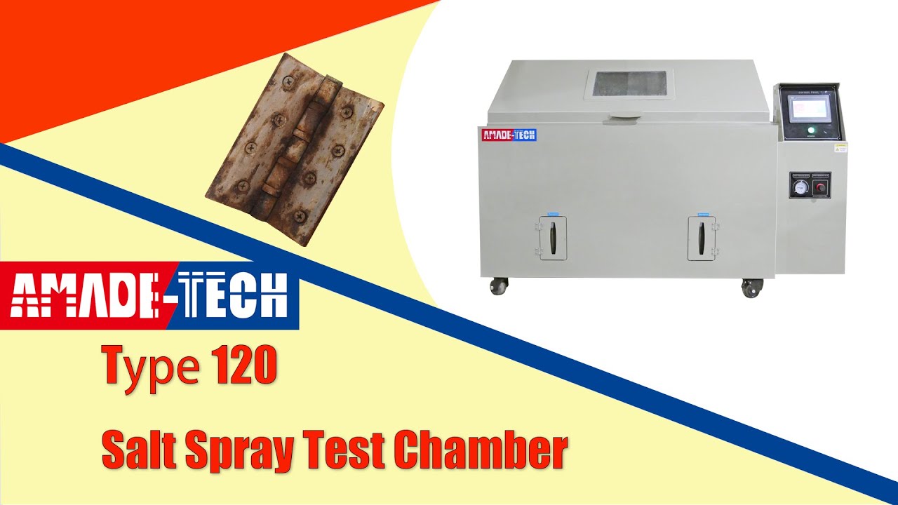 Salt Spray (Fog) Chamber Conforming to ISO 9227 & ASTM B117 - AmadeTech
