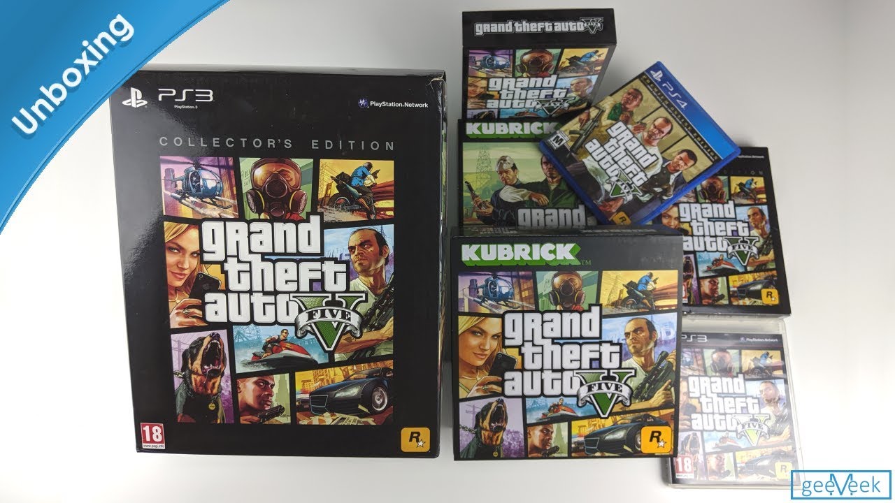 GTA Collection Unboxing - Part 5: GTA V